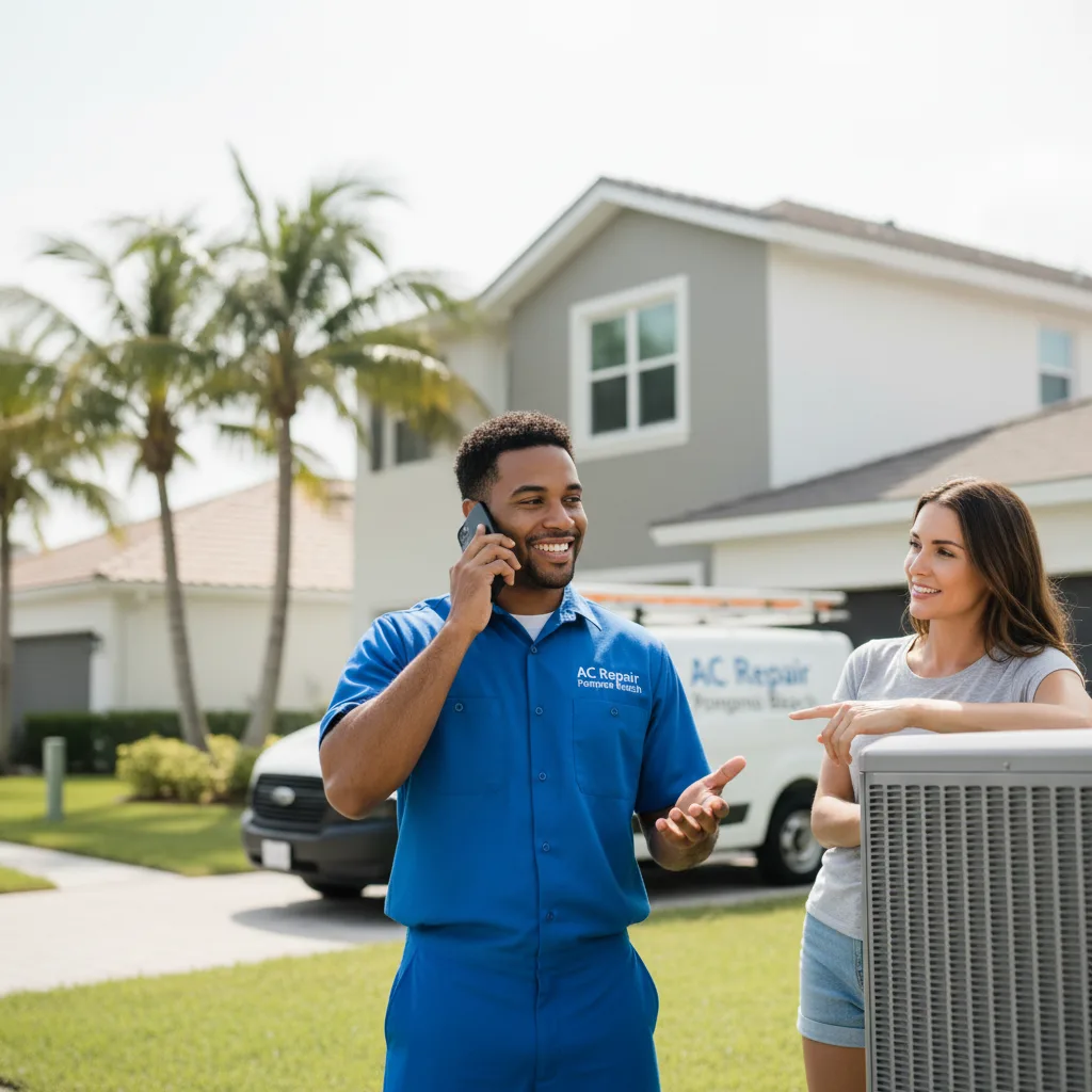 AC Repair Pompano Beach customer support in Park City